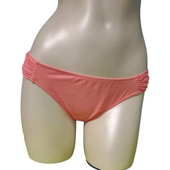 Victoria's Secret Swimwear Bikini Bottom Women's Size Medium Peach The Knockout - Picture 6 of 10